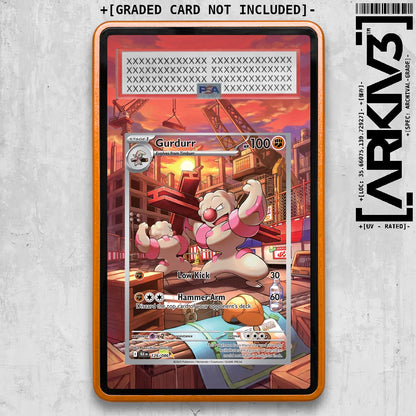 ARKIV3 PSA graded front - Orange