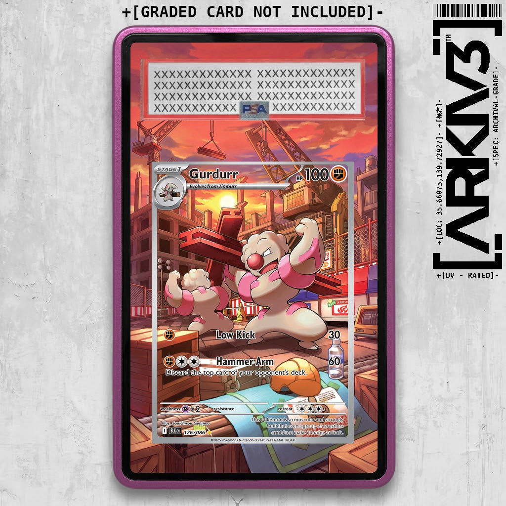 ARKIV3 PSA graded front - Purple