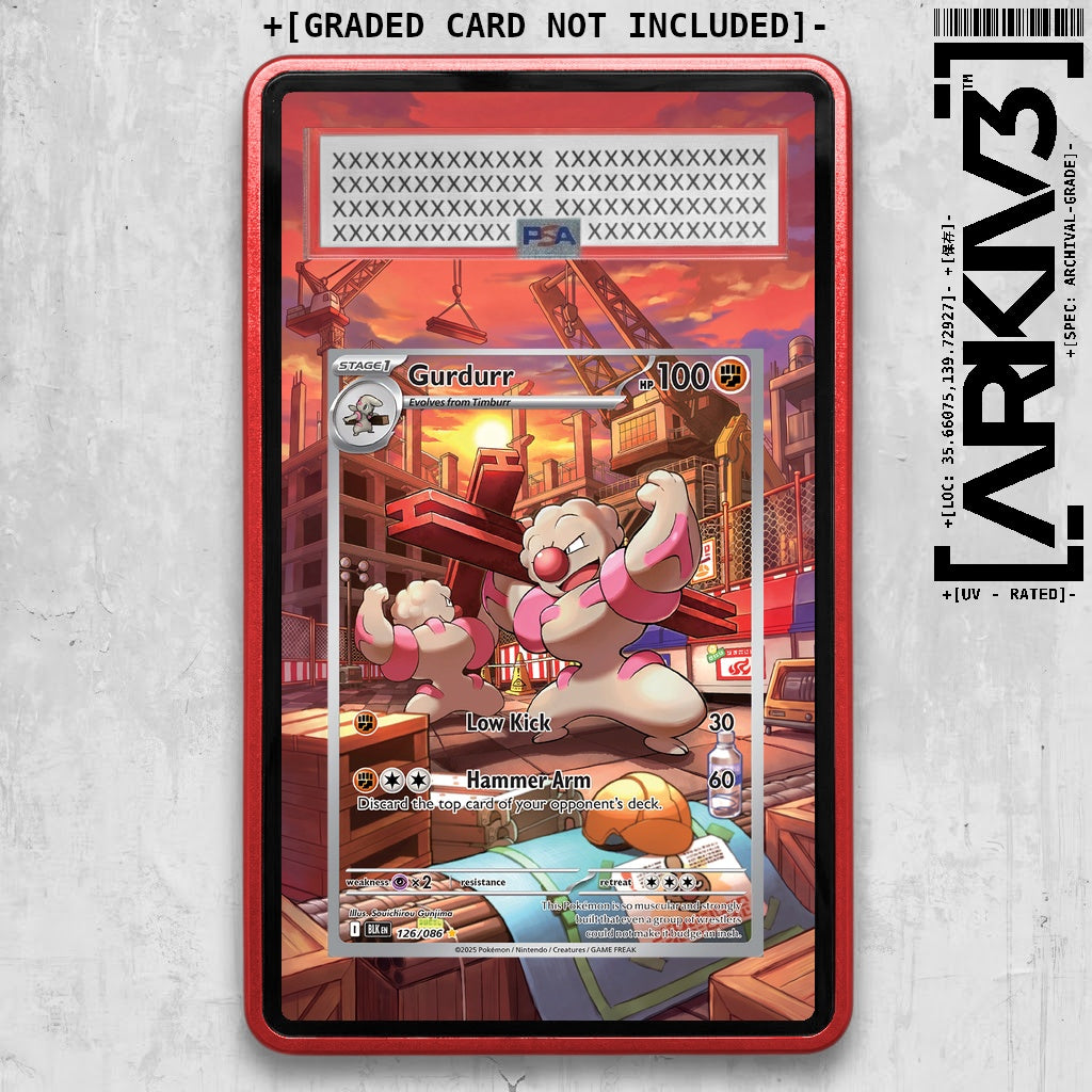 ARKIV3 PSA graded front - Red