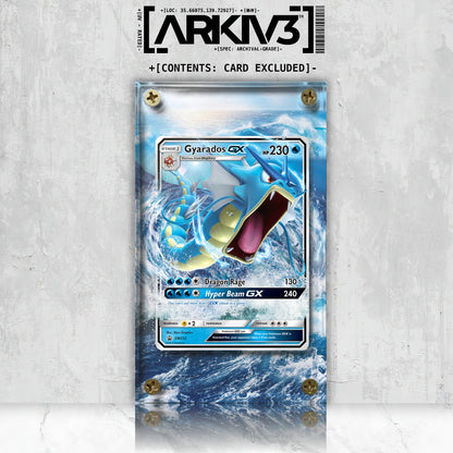 [UNIT: SM212/248] // Gyarados-GX Extended Art Display Case - Raw