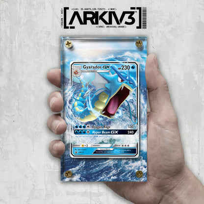 [UNIT: SM212/248] // Gyarados-GX Extended Art Display Case - Raw