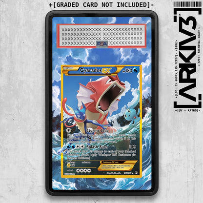 [UNIT: 123/122] // PSA/TAG Gyarados EX Extended Art Display Case - Graded