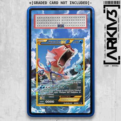 [UNIT: 123/122] // PSA/TAG Gyarados EX Extended Art Display Case - Graded