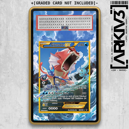[UNIT: 123/122] // PSA/TAG Gyarados EX Extended Art Display Case - Graded