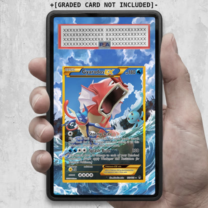 [UNIT: 123/122] // PSA/TAG Gyarados EX Extended Art Display Case - Graded
