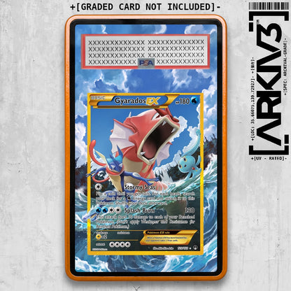 [UNIT: 123/122] // PSA/TAG Gyarados EX Extended Art Display Case - Graded