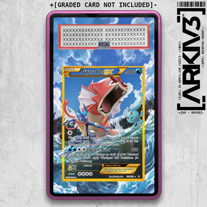 [UNIT: 123/122] // PSA/TAG Gyarados EX Extended Art Display Case - Graded