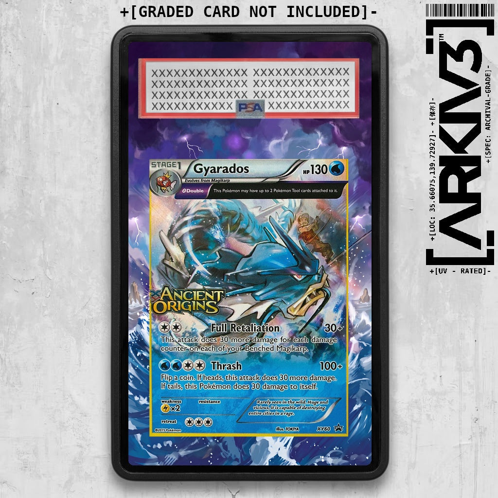 [UNIT: XY60/211] // Gyarados Extended Art Display Case - Graded