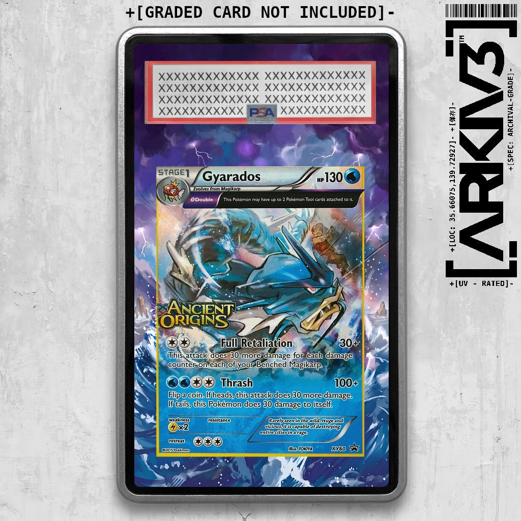 [UNIT: XY60/211] // Gyarados Extended Art Display Case - Graded