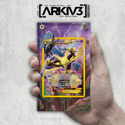 [UNIT: 125/124] // Alakazam EX Extended Art Display Case - Raw