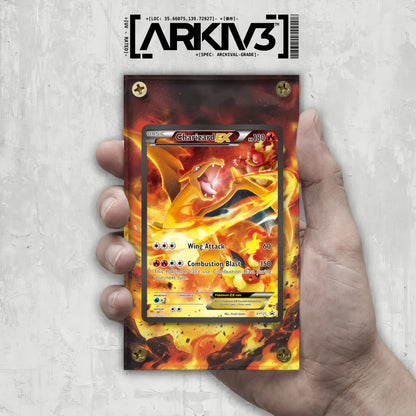 [UNIT: XY121] // Charizard EX Extended Art Display Case - Raw