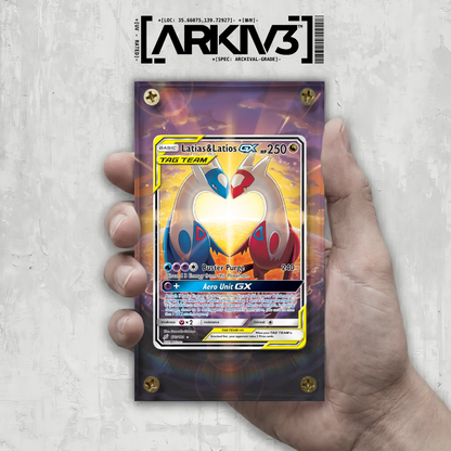 [UNIT: 170/181] // Latias & Latios GX Extended Art Display Case - Raw