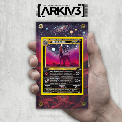 [UNIT:8/64] // Houndoom Extended Art Display Case - Raw
