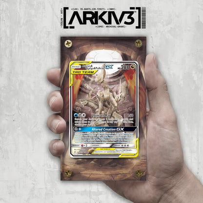[UNIT: 221/236] // Arceus & Dialga & Palkia GX Extended Art Display Case - Raw