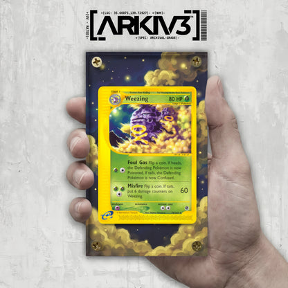 [UNIT: 70/165] // Weezing Extended Art Display Case - Raw