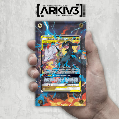 [UNIT: 157/236] // Reshiram & Zekrom GX Extended Art Display Case - Raw