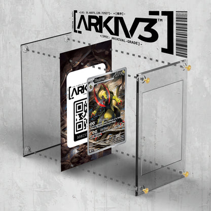 [UNIT: 147/86] // Haxorus Extended Art Display Case - Raw