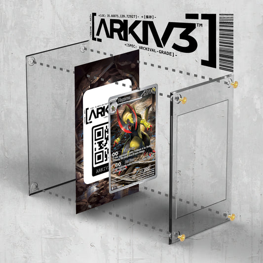 [UNIT: 147/86] // Haxorus Extended Art Display Case - Raw
