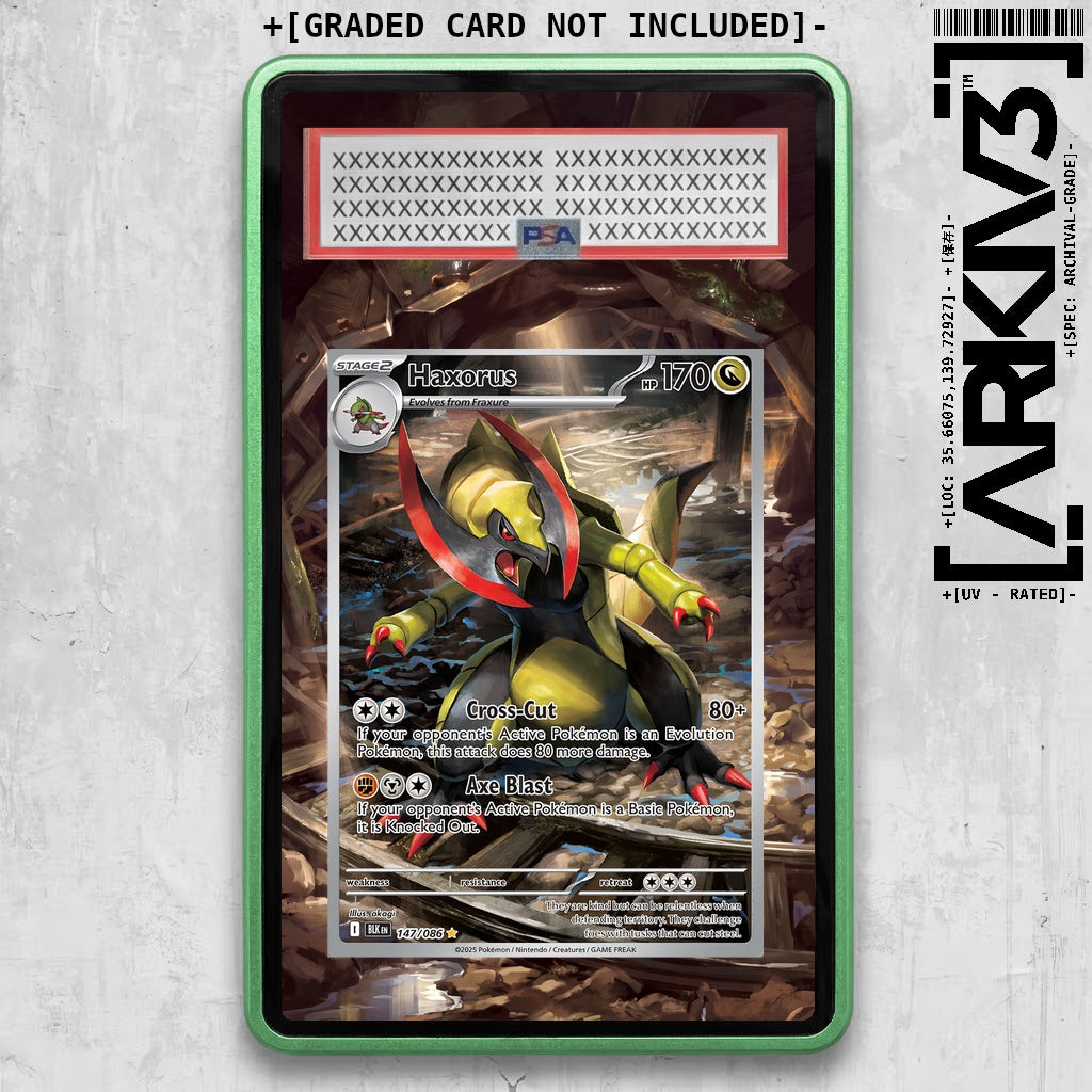 ARKIV3 PSA graded front - Green