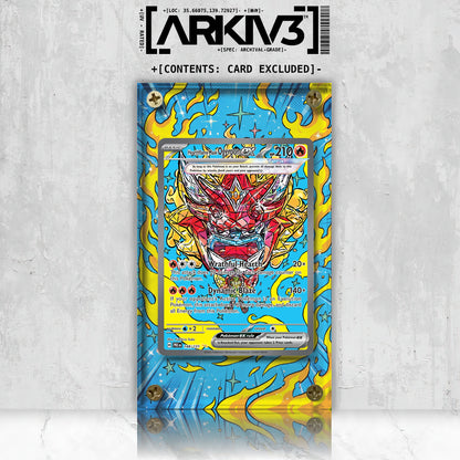 [UNIT: 148/131] // Hearthflame Mask Ogerpon ex Extended Art Display Case - Raw