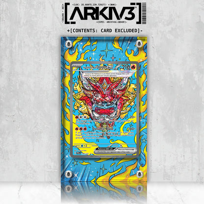 [UNIT: 148/131] // Hearthflame Mask Ogerpon ex Extended Art Display Case - Raw