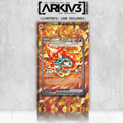 [UNIT: 212/167] // Hearthflame Mask Ogerpon ex Extended Art Display Case - Raw