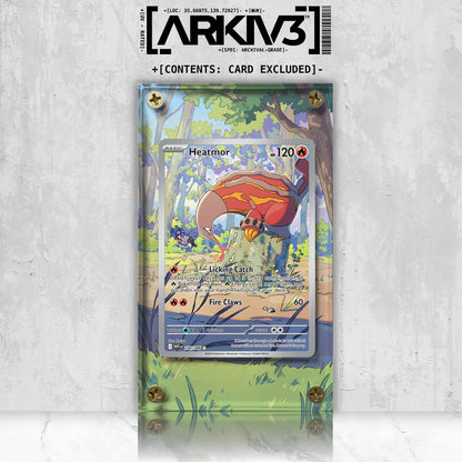 [UNIT: 104/86] // Heatmor Extended Art Display Case - Raw