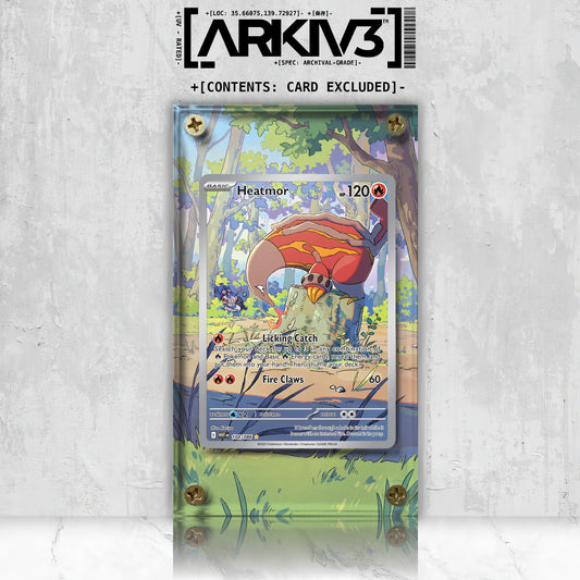 [UNIT: 104/86] // Heatmor Extended Art Display Case - Raw