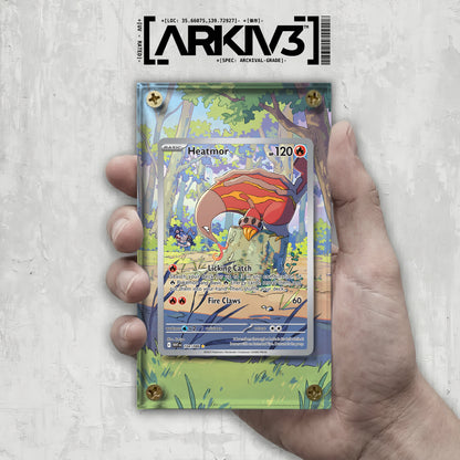 [UNIT: 104/86] // Heatmor Extended Art Display Case - Raw