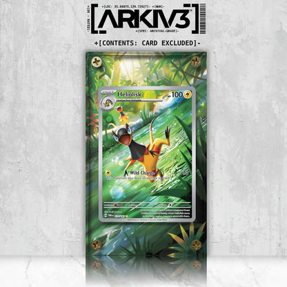 [UNIT: 177/167] // Heliolisk Extended Art Display Case - Raw