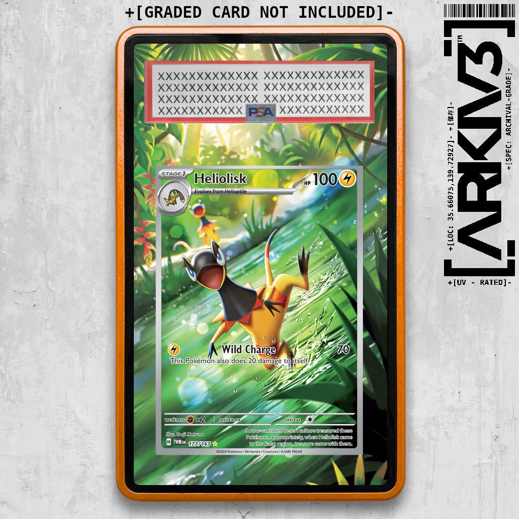 ARKIV3 PSA graded front - Orange