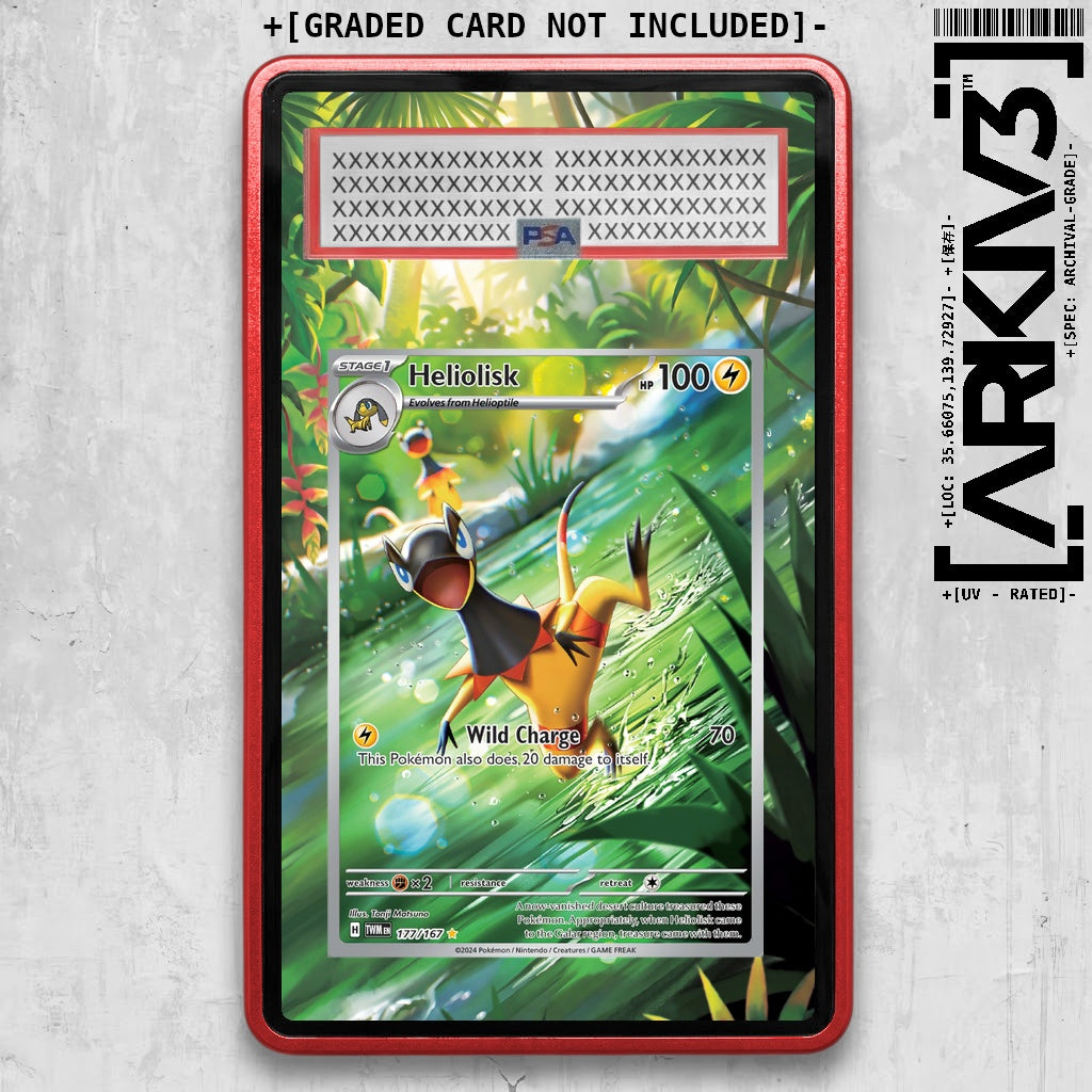 ARKIV3 PSA graded front - Red
