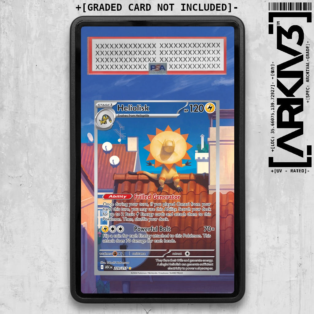 ARKIV3 PSA graded front - Black