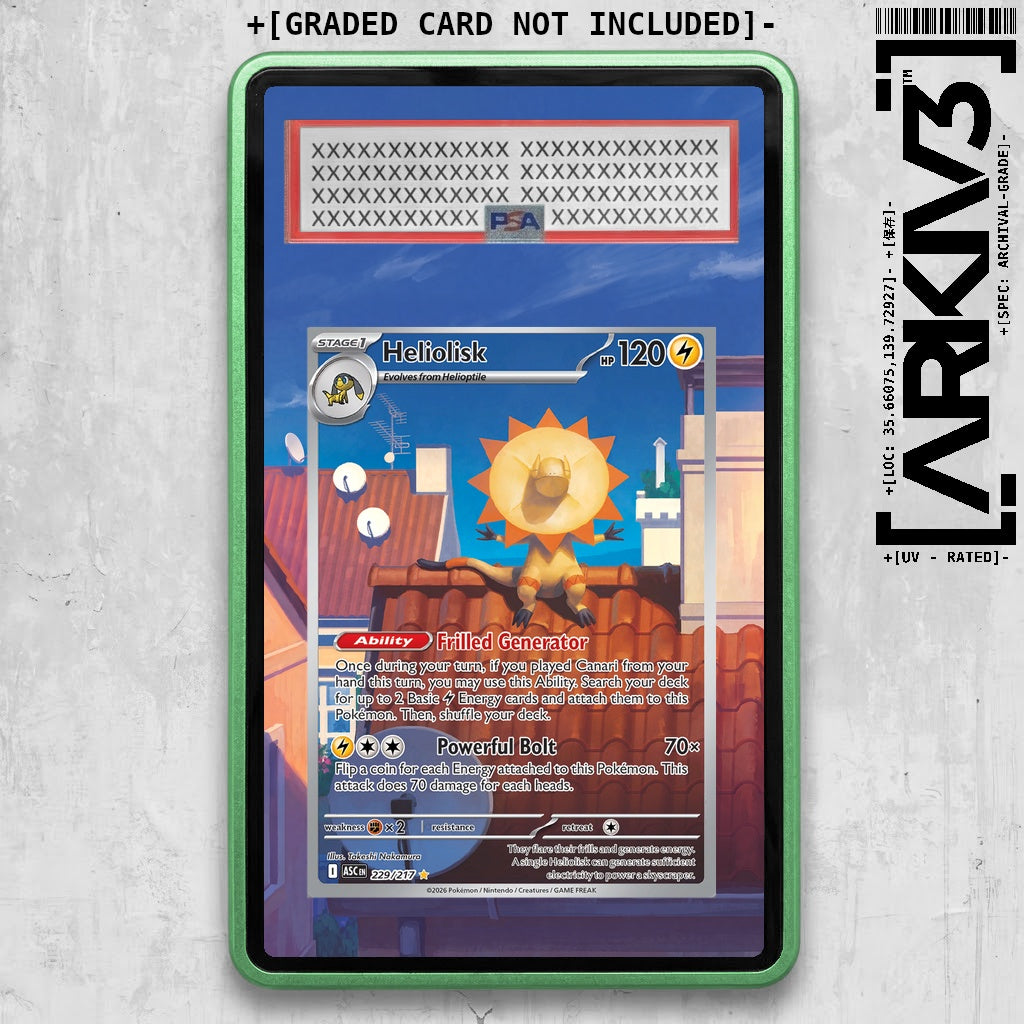 ARKIV3 PSA graded front - Green