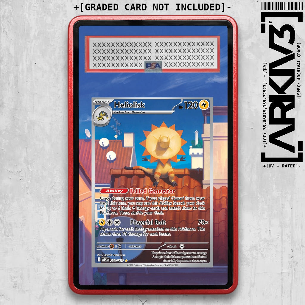 ARKIV3 PSA graded front - Red