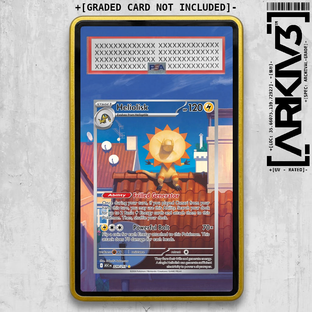 ARKIV3 PSA graded front - Yellow
