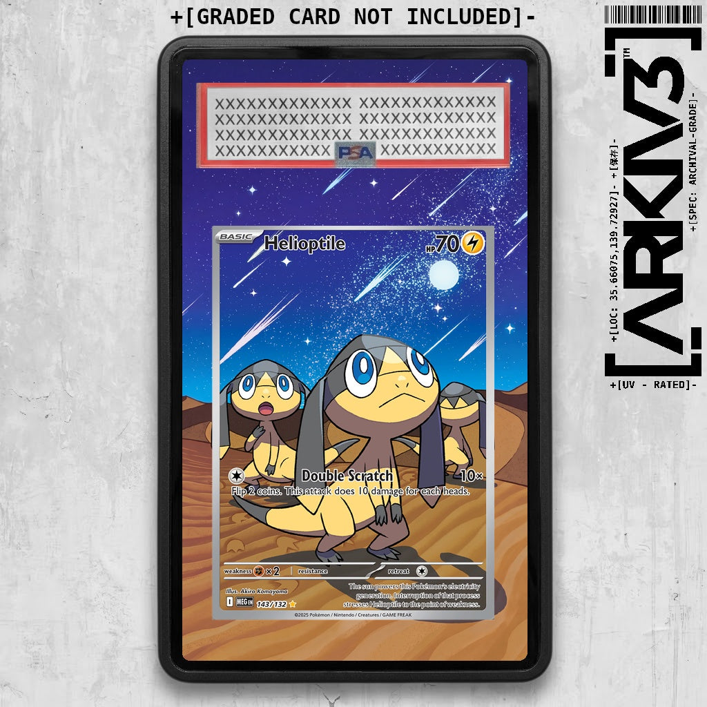 ARKIV3 PSA graded front - Black