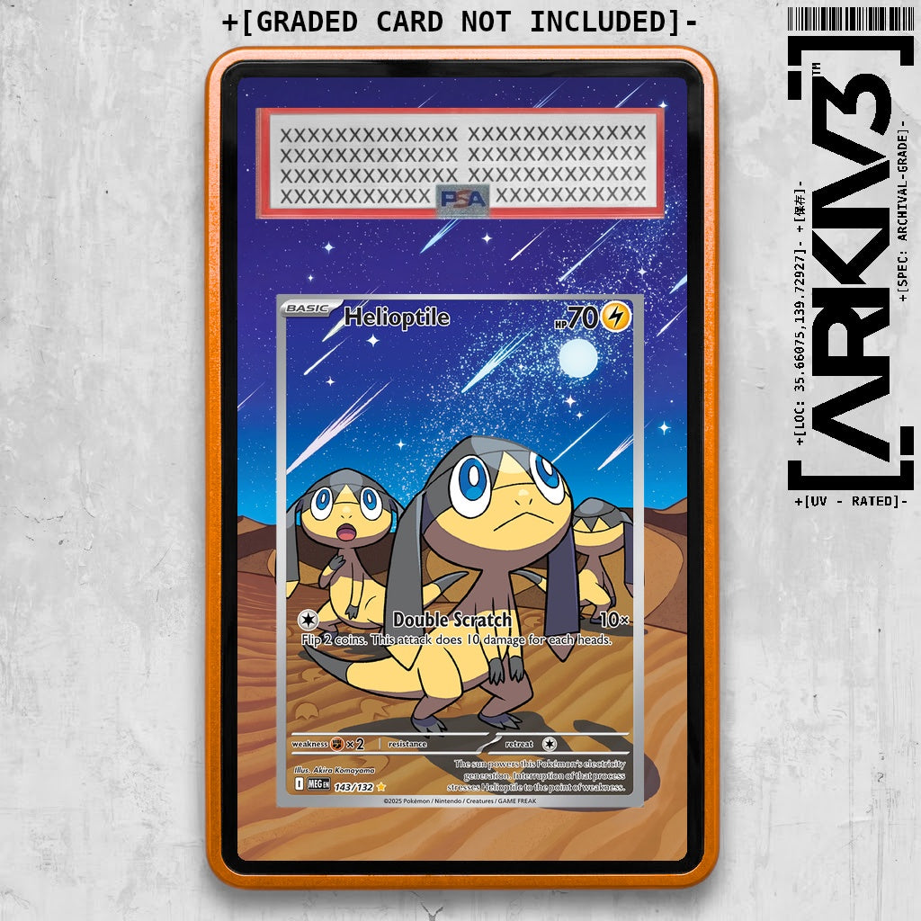ARKIV3 PSA graded front - Orange