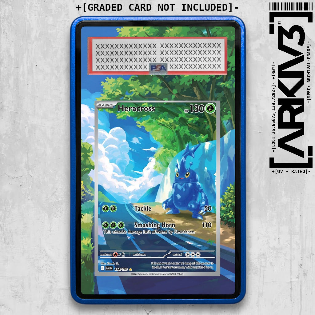 ARKIV3 PSA graded front - Blue