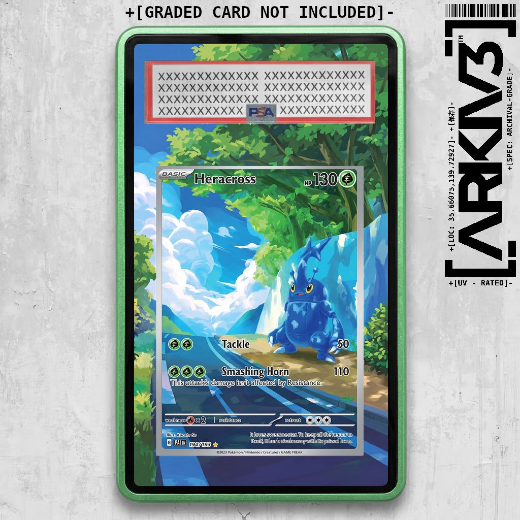 ARKIV3 PSA graded front - Green