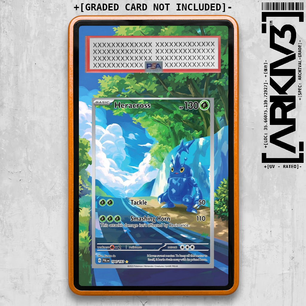ARKIV3 PSA graded front - Orange