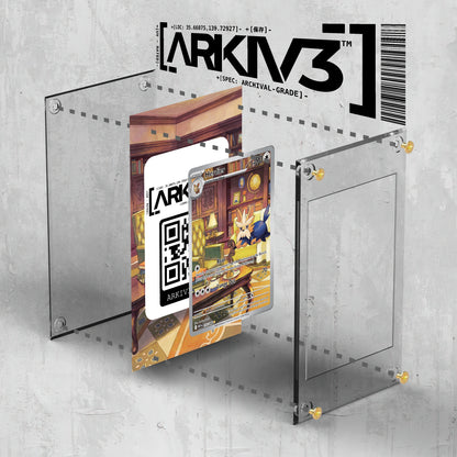 [UNIT: 155/86] // Herdier Extended Art Display Case - Raw