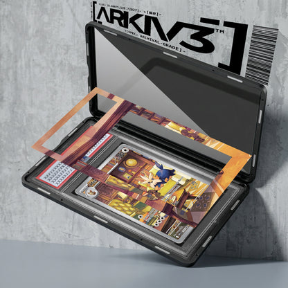 ARKIV3 PSA graded exploded mockup