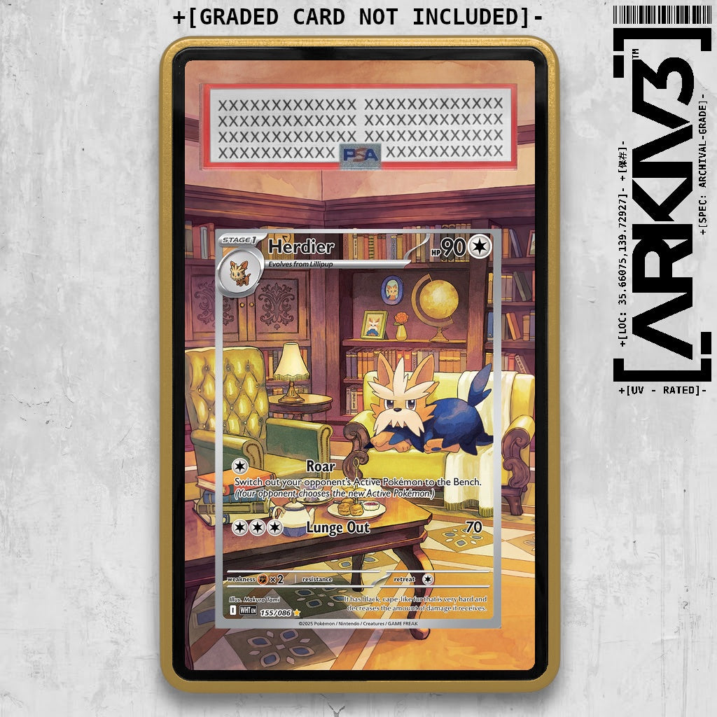 ARKIV3 PSA graded front - Gold