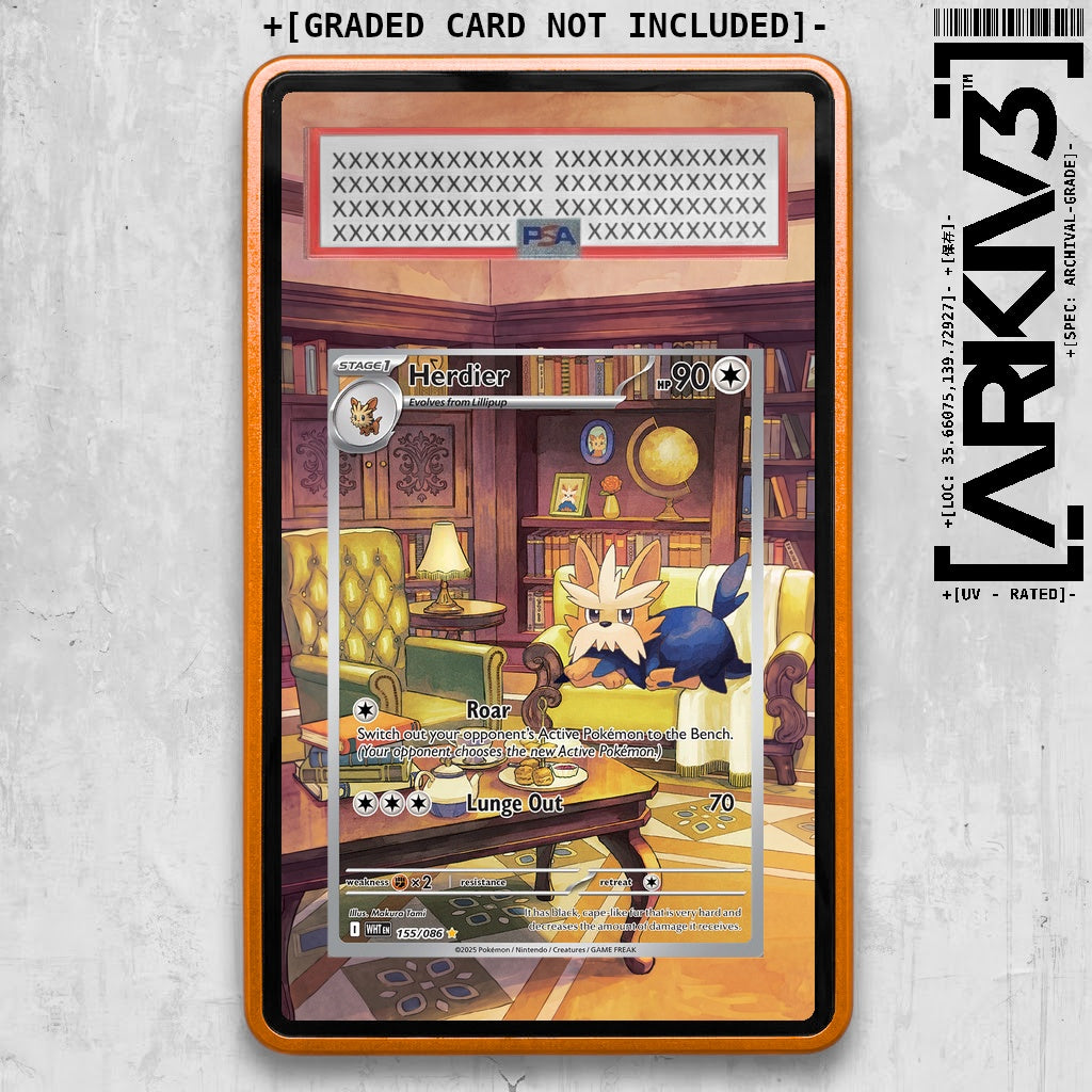 ARKIV3 PSA graded front - Orange