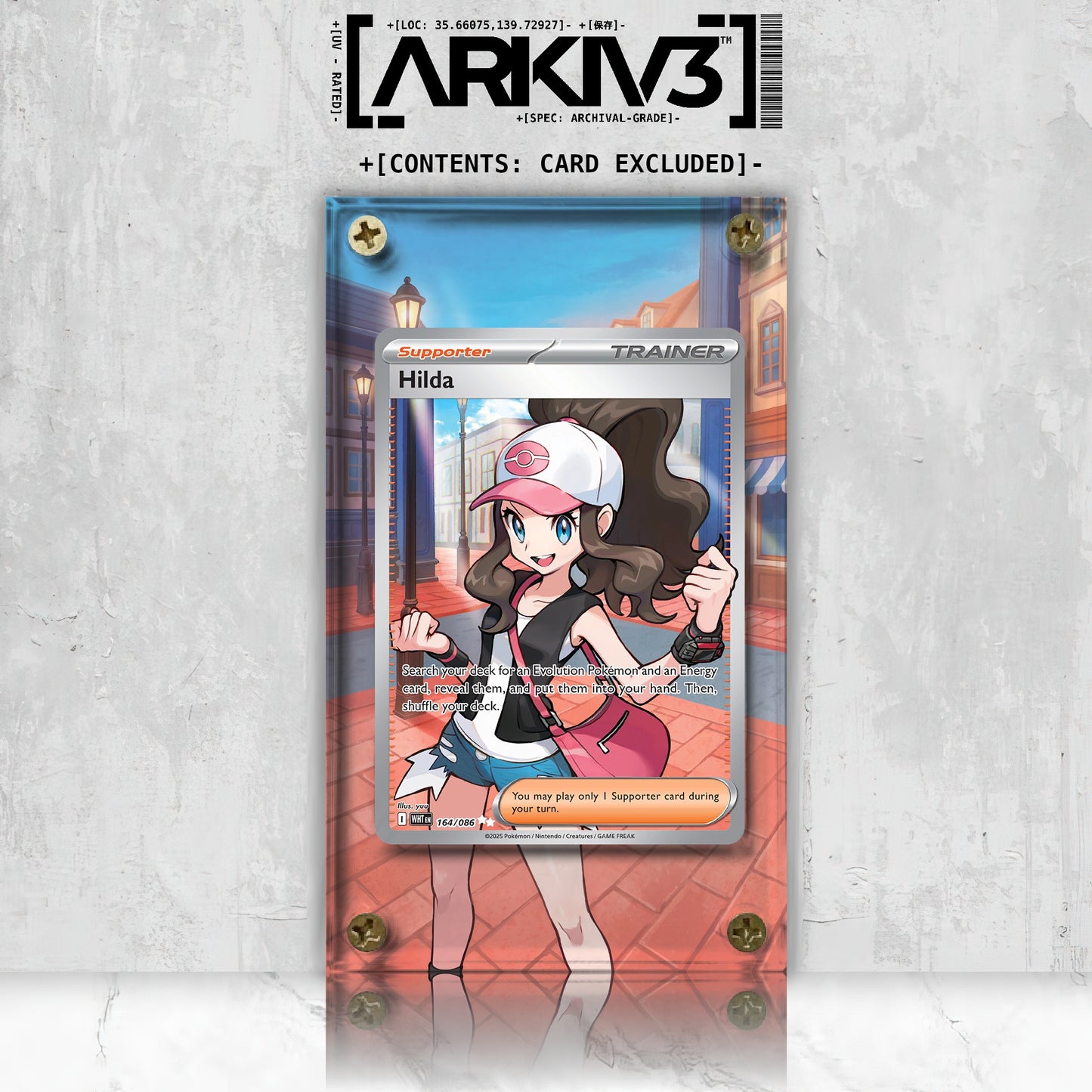 [UNIT: 164/86] // Hilda Extended Art Display Case - Raw