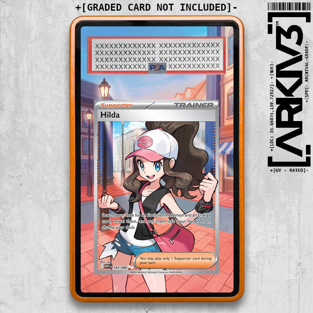 ARKIV3 PSA graded front - Orange