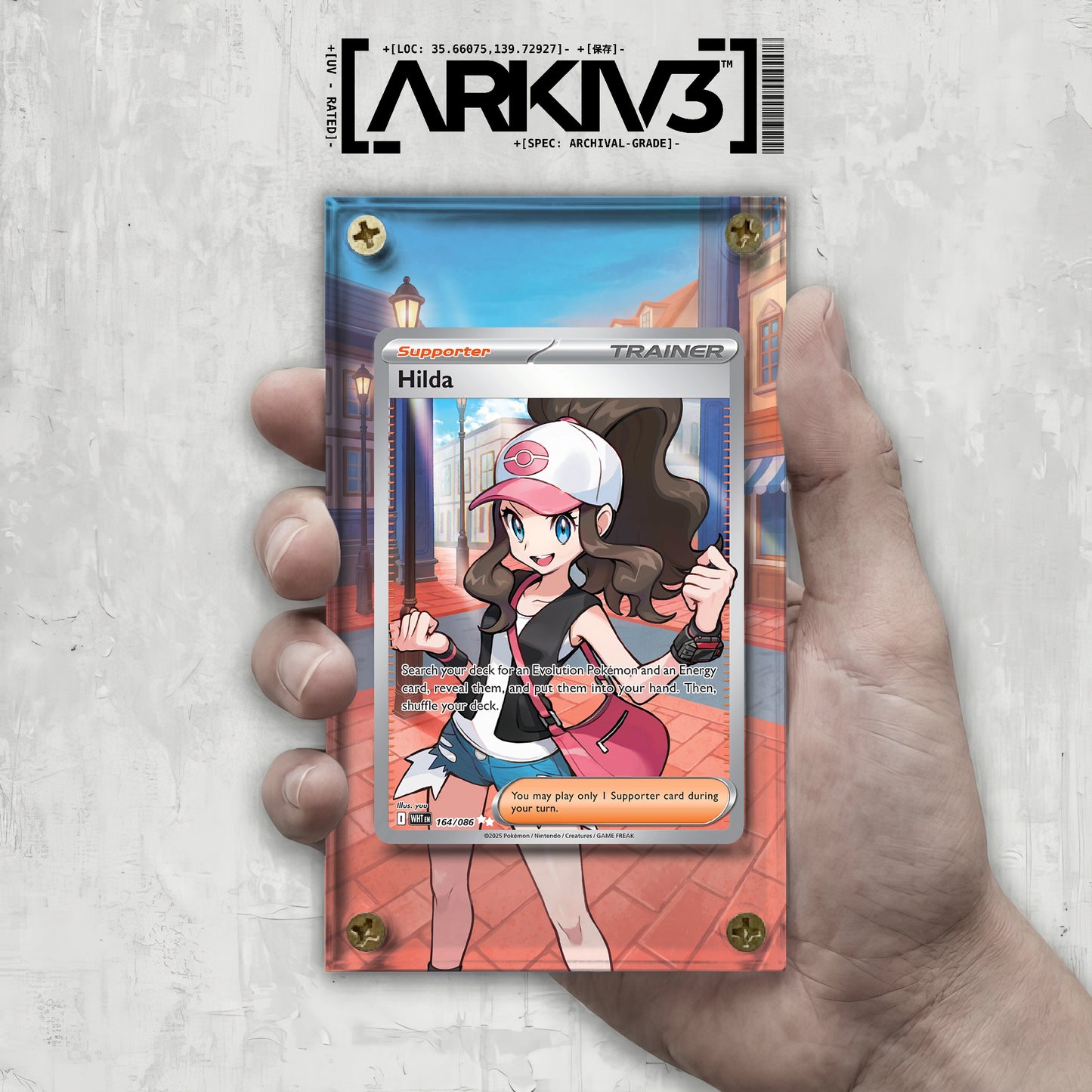 [UNIT: 164/86] // Hilda Extended Art Display Case - Raw