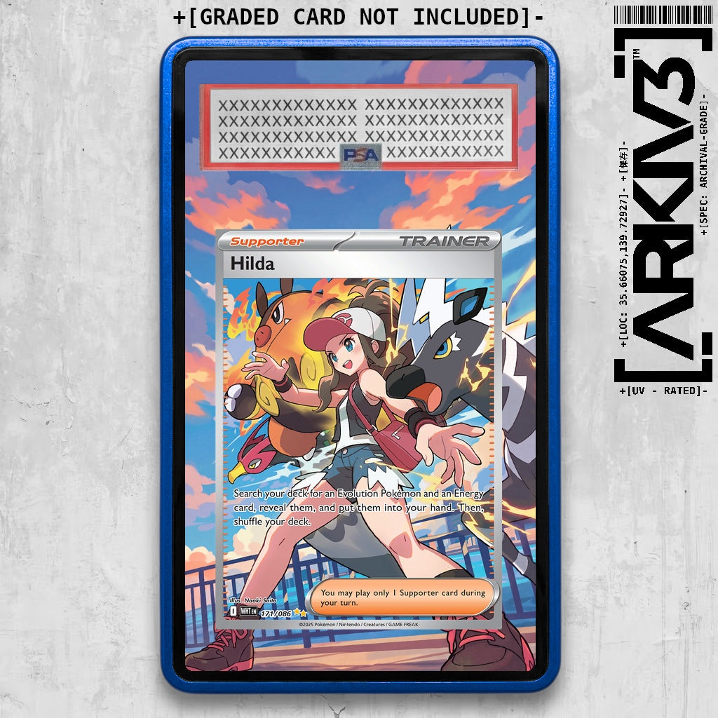 ARKIV3 PSA graded front - Blue