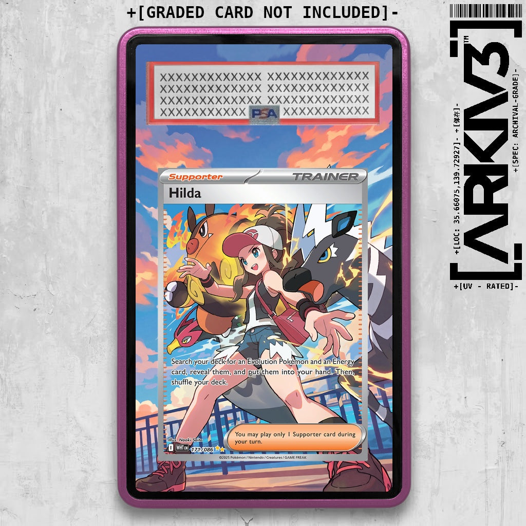 ARKIV3 PSA graded front - Purple